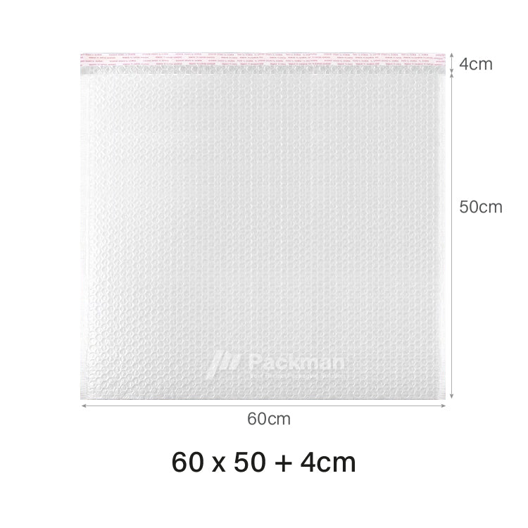 60 x 50cm White Bubble Poly Mailer (50pcs)