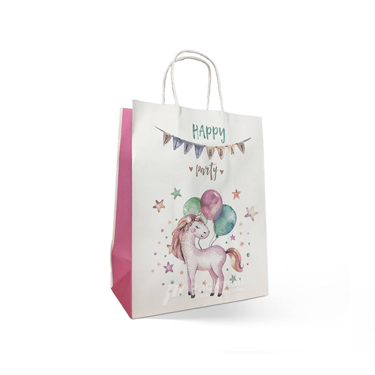 Happy Birthday Unicorn Gift Bag (50pcs)