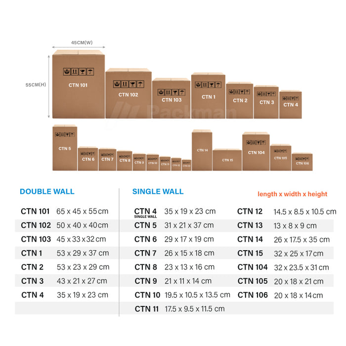 CTN 11 - 17.5 x 9.5 x 11.5cm (100pcs)