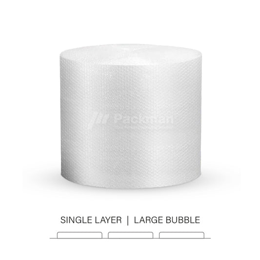 50cm x 164ft Single Layer Bubble Wrap (2 rolls)
