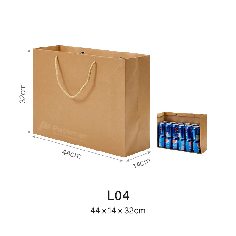 44 x 14 x 32cm L04 Paper Bag (100pcs)