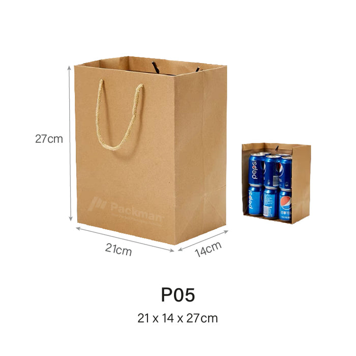 21 x 14 x 27cm P05 Paper Bag (100pcs)