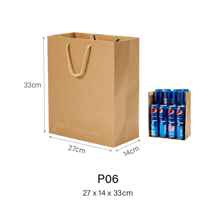 27 x 14 x 33cm P06 Paper Bag (100pcs)