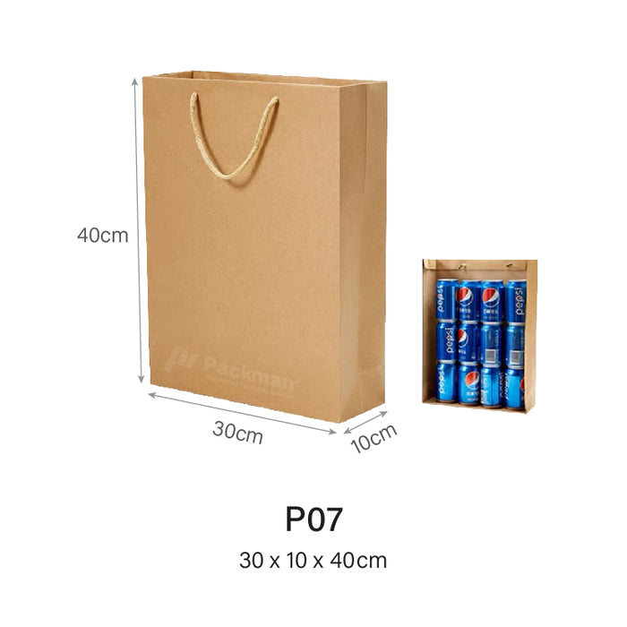 30 x 10 x 40cm P07 Paper Bag (100pcs)