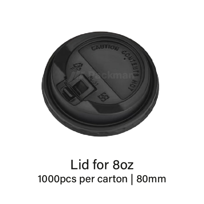 8oz Single Wall White Paper Cup (1,000pcs)