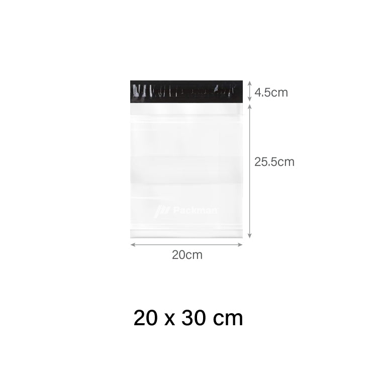 20 x 30cm Poly Mailer with Pocket (200pcs)