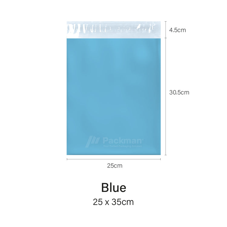 25 x 35cm Blue Poly Mailer (100pcs)