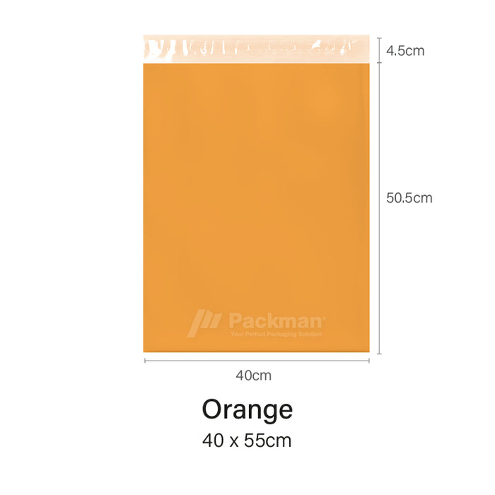 38 x 52cm Orange Poly Mailer (100pcs)