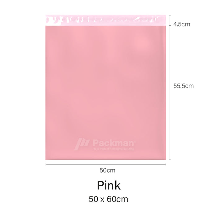 50 x 60cm Pink Poly Mailer (100pcs)