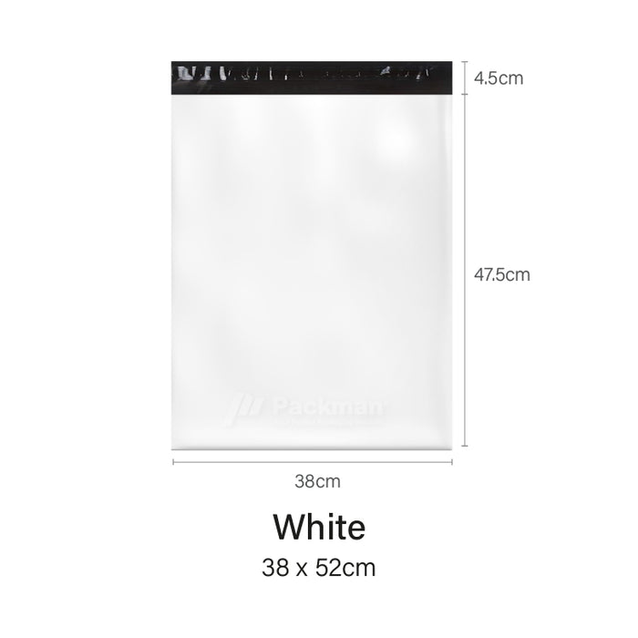 38 x 52cm White Poly Mailer (100pcs)