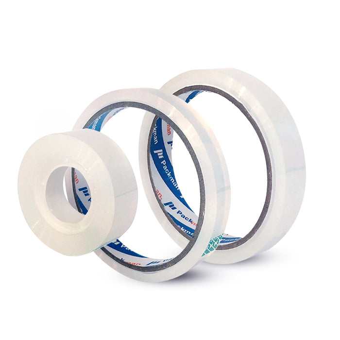 18mm x 32m Clear OPP Packing Tape - Inner Core 38mm (12 Rolls)