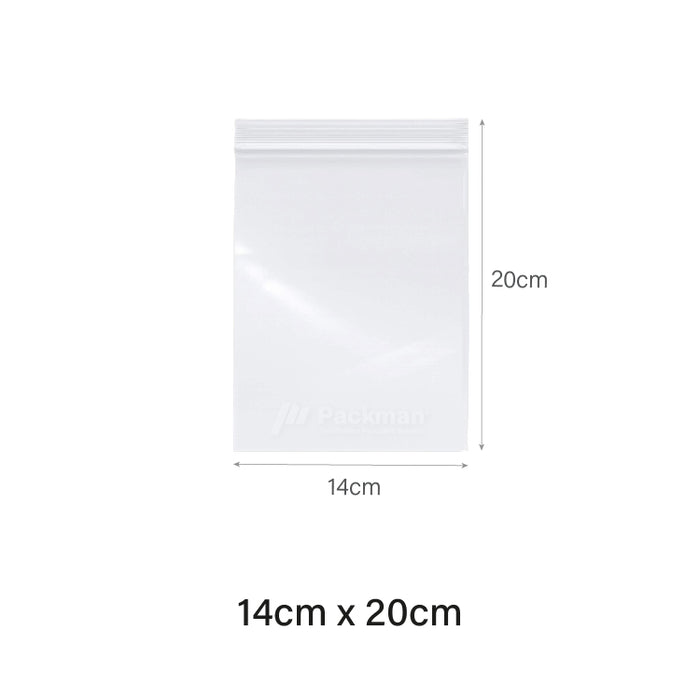 14 x 20cm Ziplock Bag (500pcs)