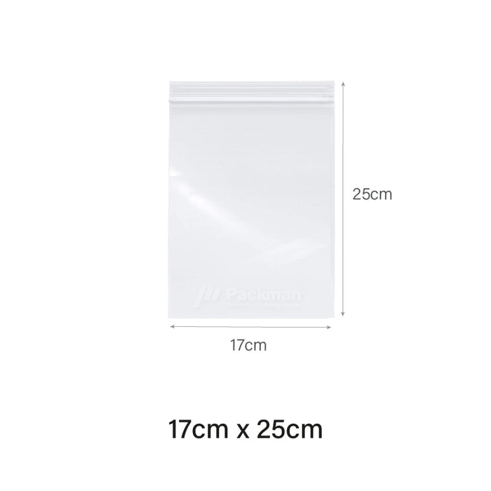 17 x 25cm Ziplock Bag (500pcs)