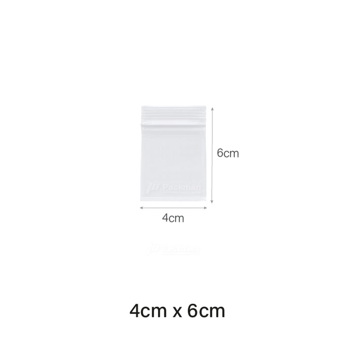 4 x 6cm Ziplock Bag (600pcs)