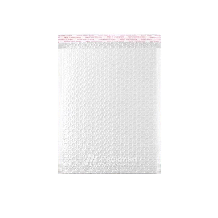 25 x 28cm White Bubble Poly Mailer (50pcs)