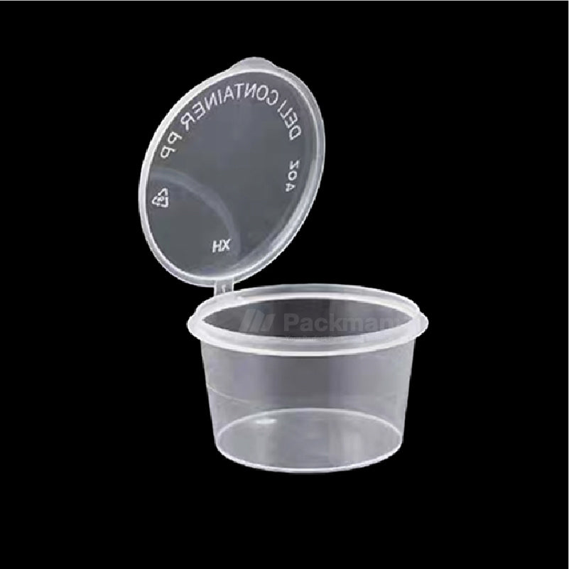 5oz Plastic Sauce Cup with Lid (1000pcs)