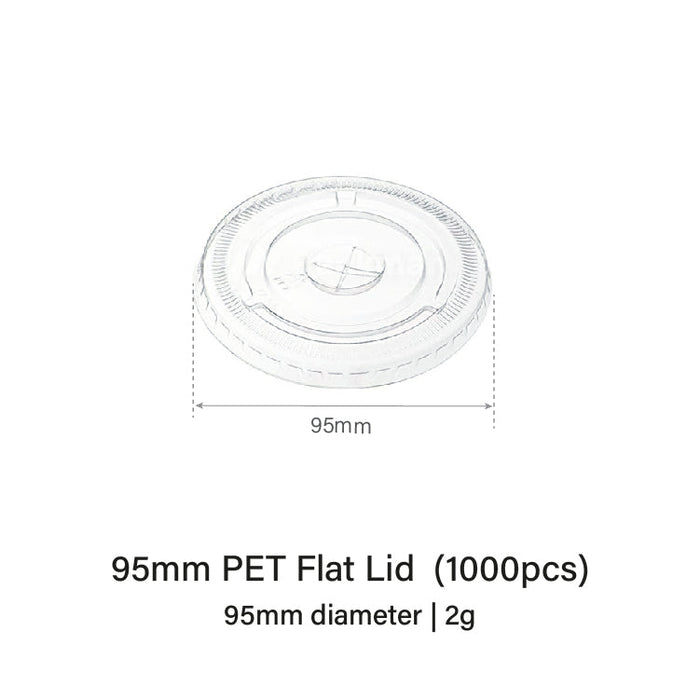 95mm PET Cold Cup 16oz (1000pcs)