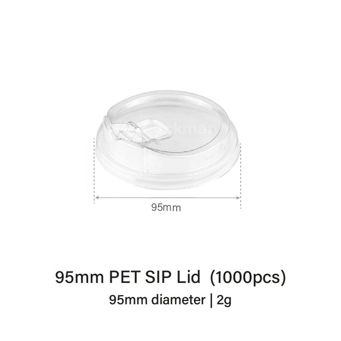 95mm PET Cold Cup 16oz (1000pcs)