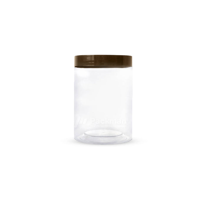 6.5 x 10cm Brown Plastic Jar (113pcs)