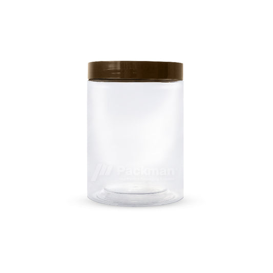 8.5 x 12cm Brown Plastic Jar (67pcs)