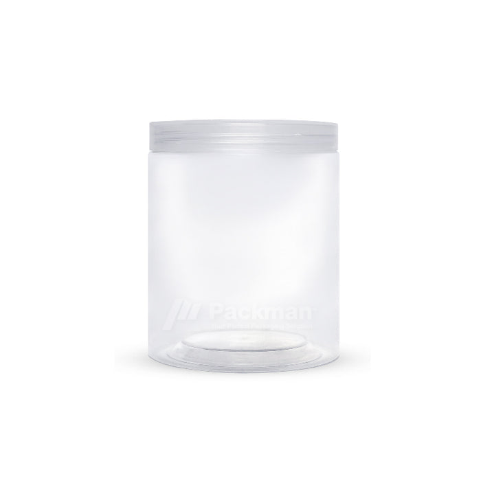 10 x 12cm Clear Plastic Jar (48pcs)