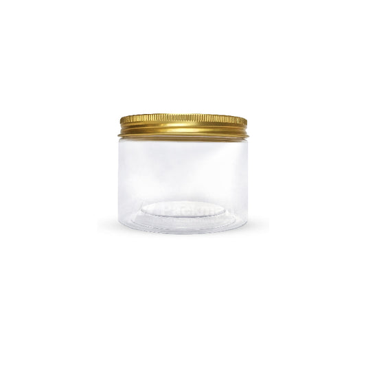 8.5 x 6.5cm Gold Plastic Jar (67pcs)