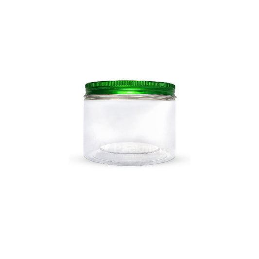 8.5 x 6.5cm Green Plastic Jar (67pcs)