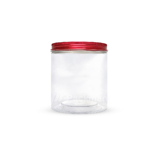 8.5 x 10cm Red Plastic Jar (67pcs)