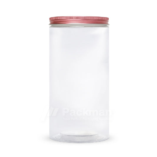 10 x 20cm Rose Gold Plastic Jar (48pcs)