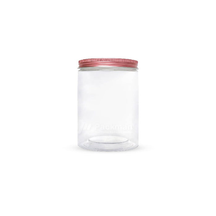 6.5 x 10cm Rose Gold Plastic Jar (113pcs)