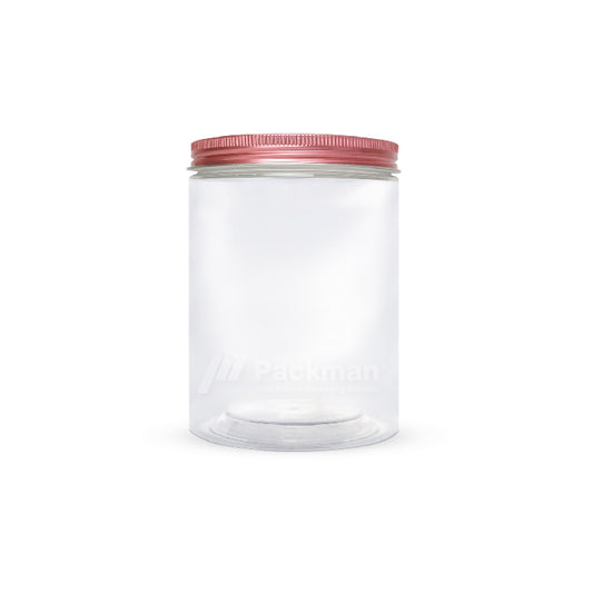 8.5 x 12cm Rose Gold Plastic Jar (67pcs)