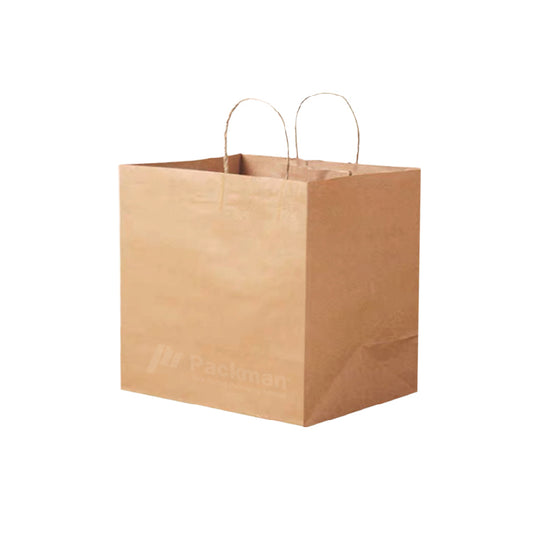 30 x 30 x 30cm Kraft Square Paper Bag (100pcs)
