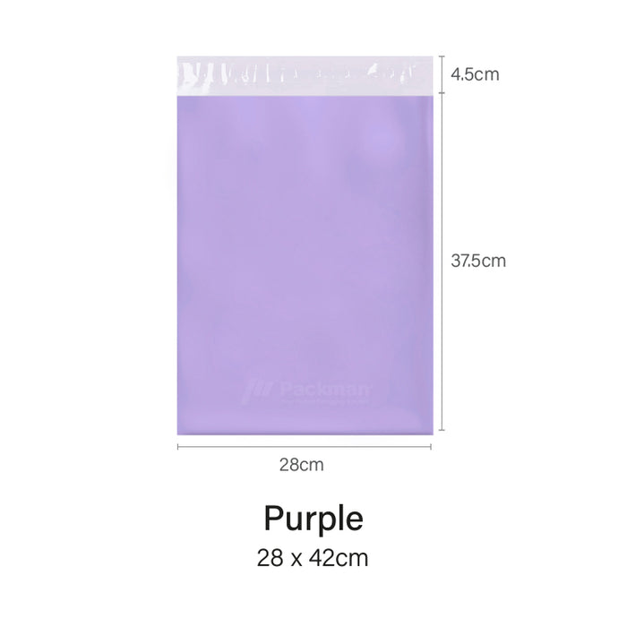 28 x 42cm Purple Poly Mailer (100pcs)