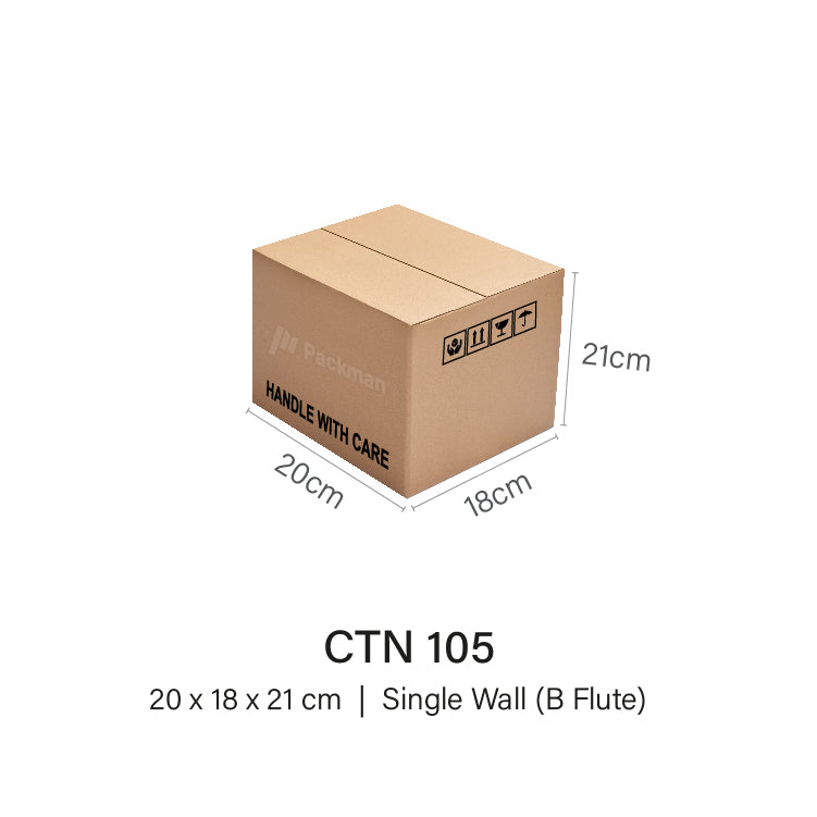 CTN 105 - 20 x 18 x 21cm (100pcs)