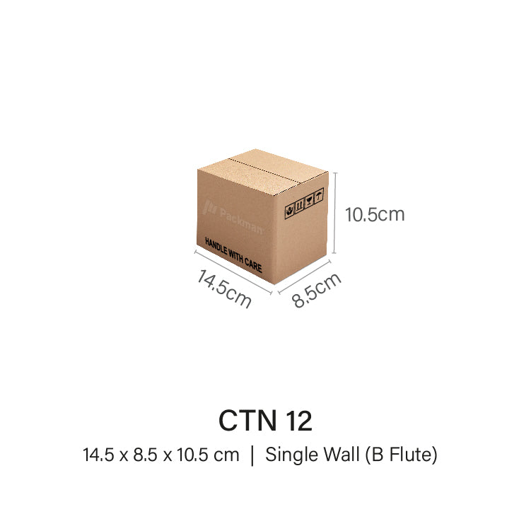 CTN 12 - 14.5 x 8.5 x 10.5cm (100pcs)