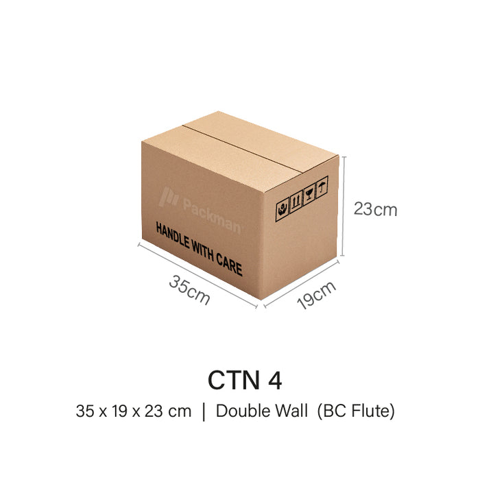 CTN 4 - 35 x 19 x 23cm (10pcs)