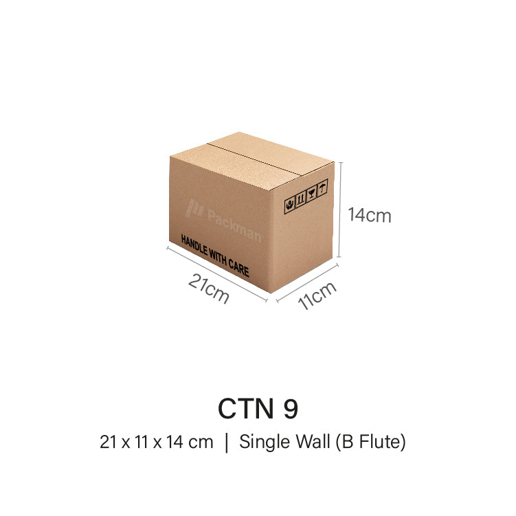 CTN 9 - 21 x 11 x 14cm (100pcs)