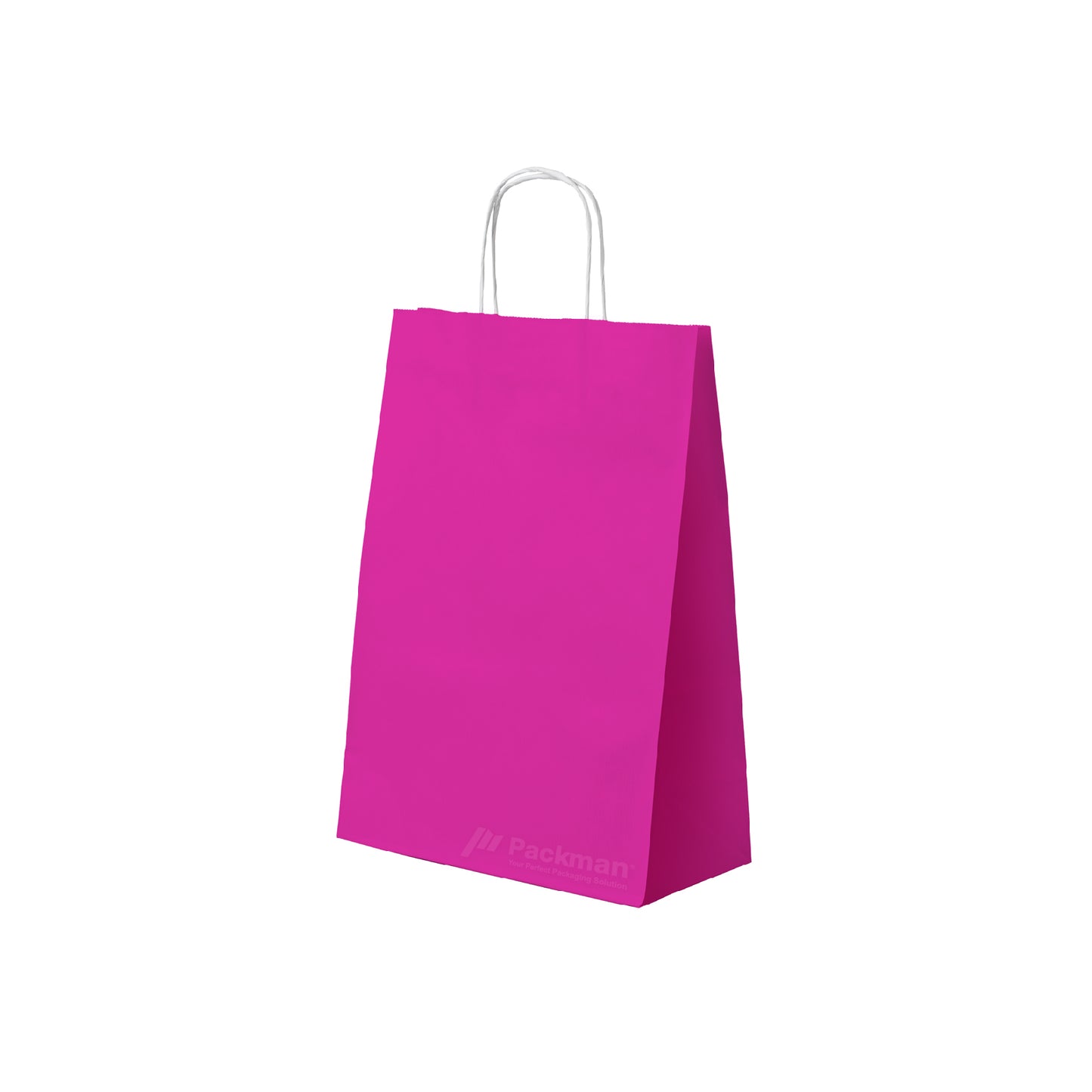 25 x 12 x 32cm Fuchsia Pink Paper Bag (100pcs)
