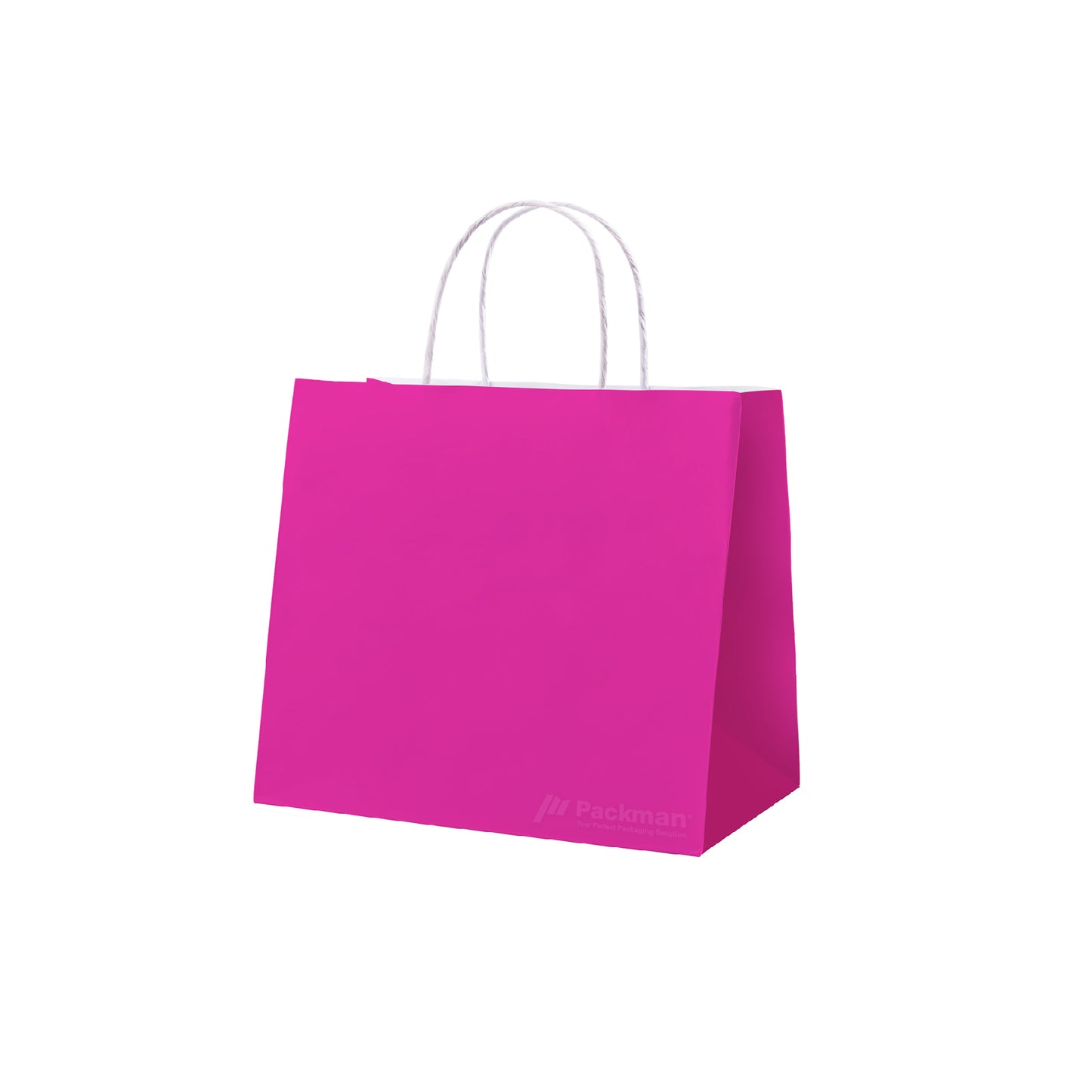 32 x 11 x 25cm Fuchsia Pink Paper Bag (100pcs)