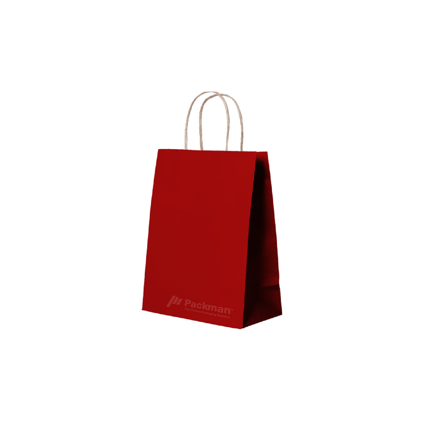 15 x 8 x 21cm Red Paper Bag (100pcs)