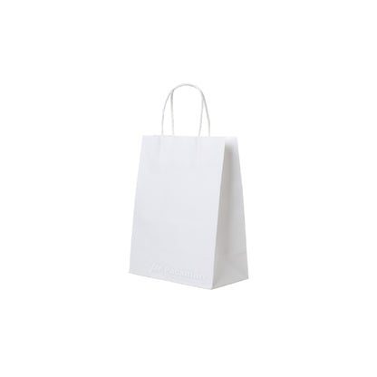 15 x 8 x 21cm White Paper Bag (100pcs)