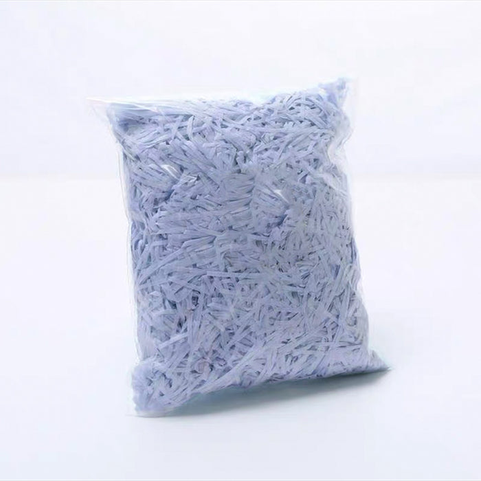 Sky Blue Raffia Shredded Paper (100g)