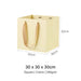 Square Creme Paper Bag 