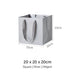 Square Silver Paper Bag 
