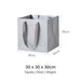 Square Silver Paper Bag 