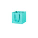 Square Turquoise Paper Bag 