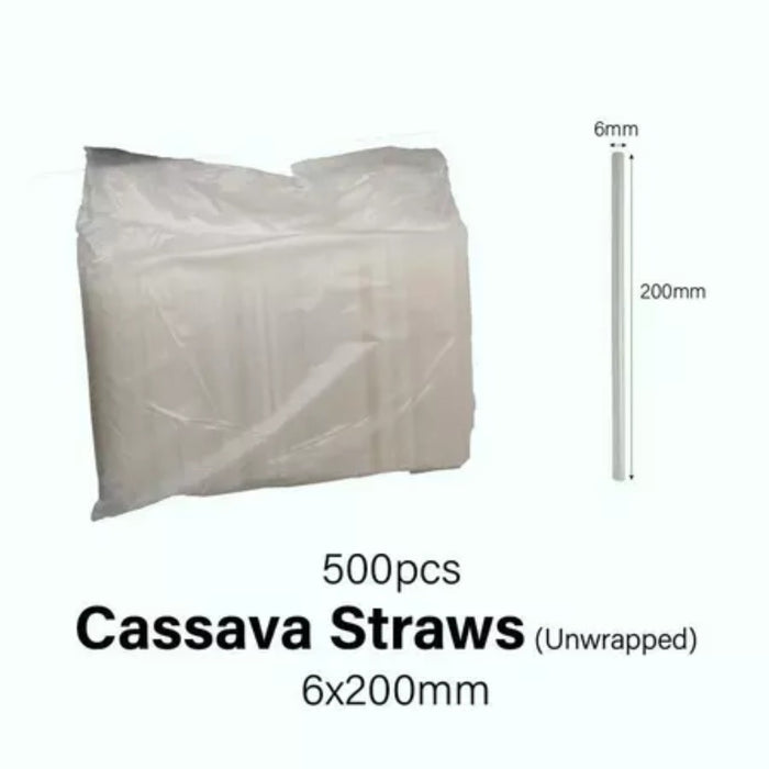 Eco Cassava Biodegradable Straw