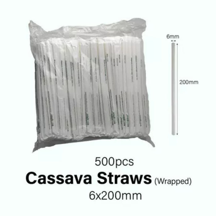 Eco Cassava Biodegradable Straw