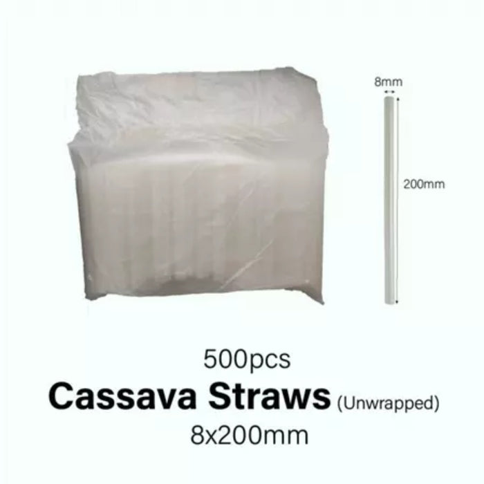 Eco Cassava Biodegradable Straw