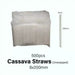 Eco Cassava Biodegradable Straw